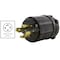 Ac Works Locking Plug, L15-30P, 30 A, 250V AC, Three Phase, Black ASL1530P-BK - alternate 5